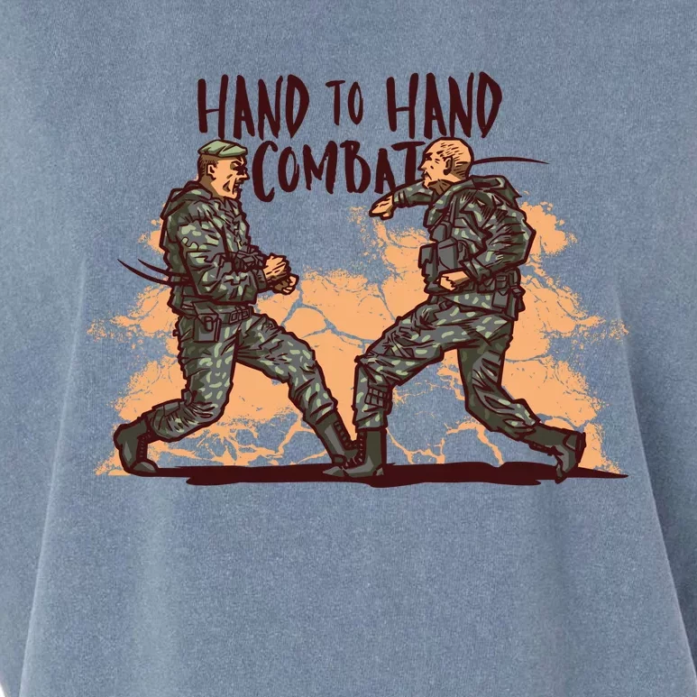 Hand To Hand Combat Army Garment-Dyed Women's Muscle Tee