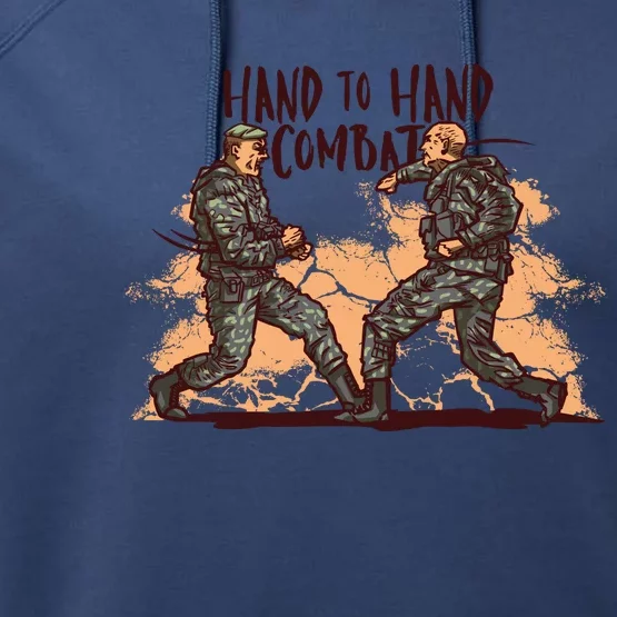 Hand To Hand Combat Army Performance Fleece Hoodie