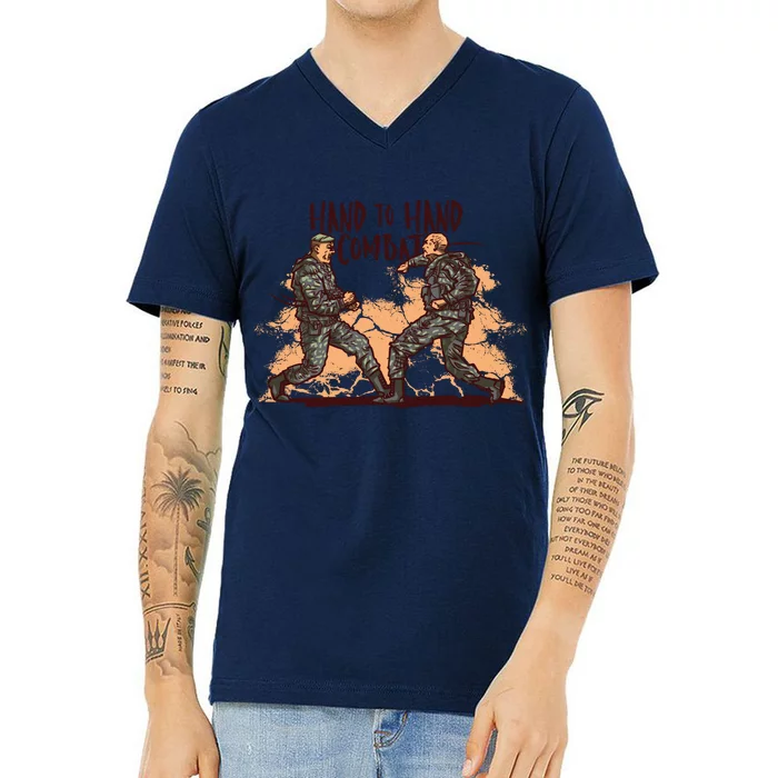 Hand To Hand Combat Army V-Neck T-Shirt