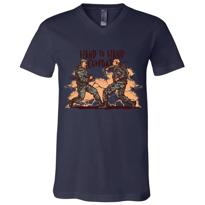 Hand To Hand Combat Army V-Neck T-Shirt