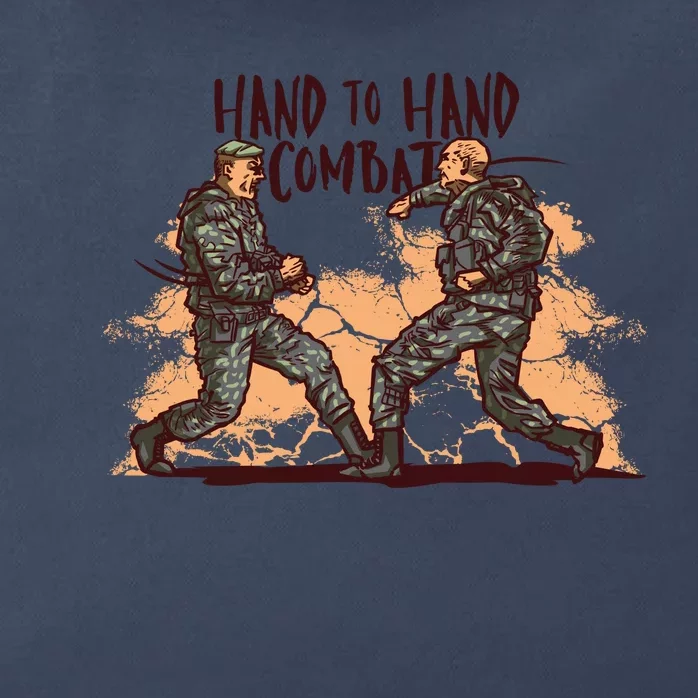 Hand To Hand Combat Army Zip Tote Bag