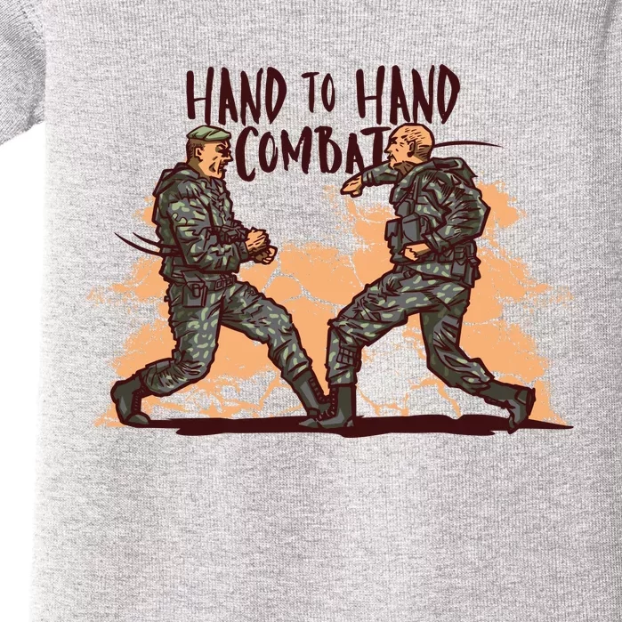 Hand To Hand Combat Army Baby Bodysuit