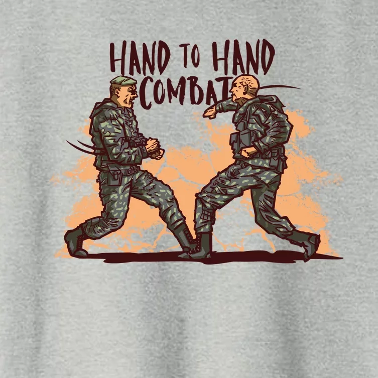 Hand To Hand Combat Army Women's Crop Top Tee