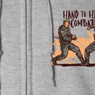 Hand To Hand Combat Army Full Zip Hoodie