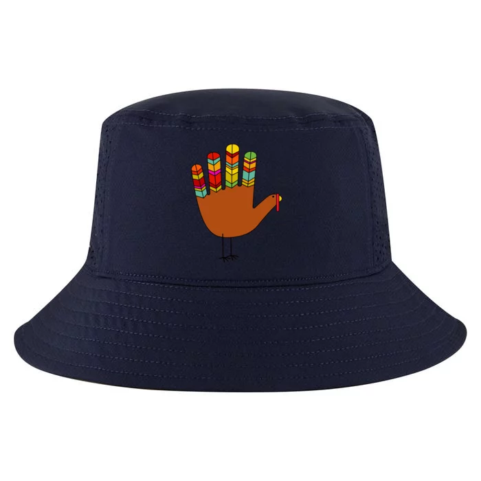 Hand Turkey Thanksgiving Day Cool Comfort Performance Bucket Hat