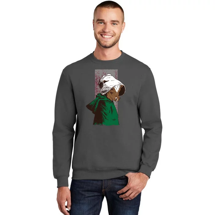 Handmaid Cow Parody Tall Sweatshirt