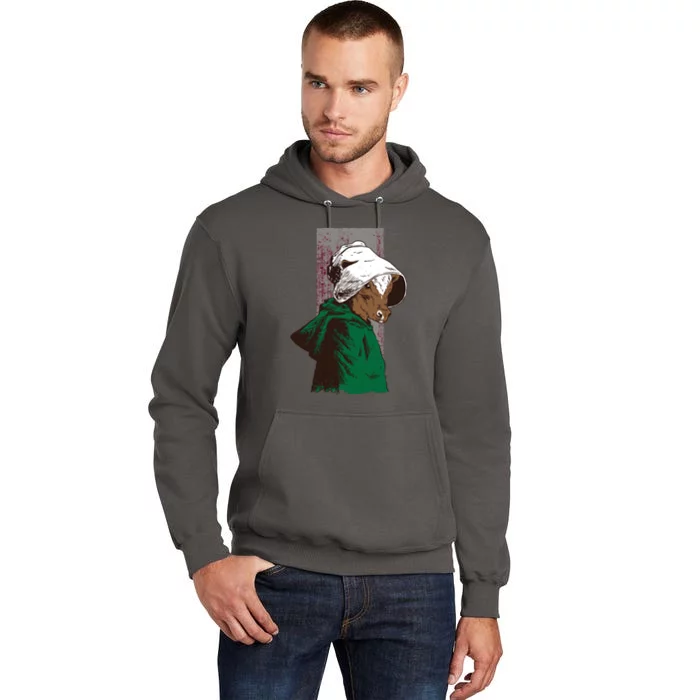 Handmaid Cow Parody Tall Hoodie