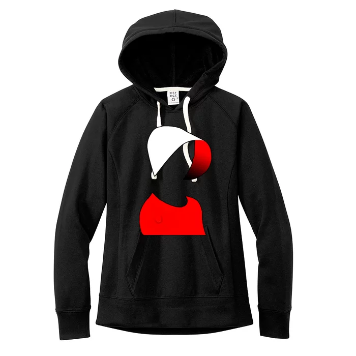 Handmaids Person Portrait Women's Fleece Hoodie