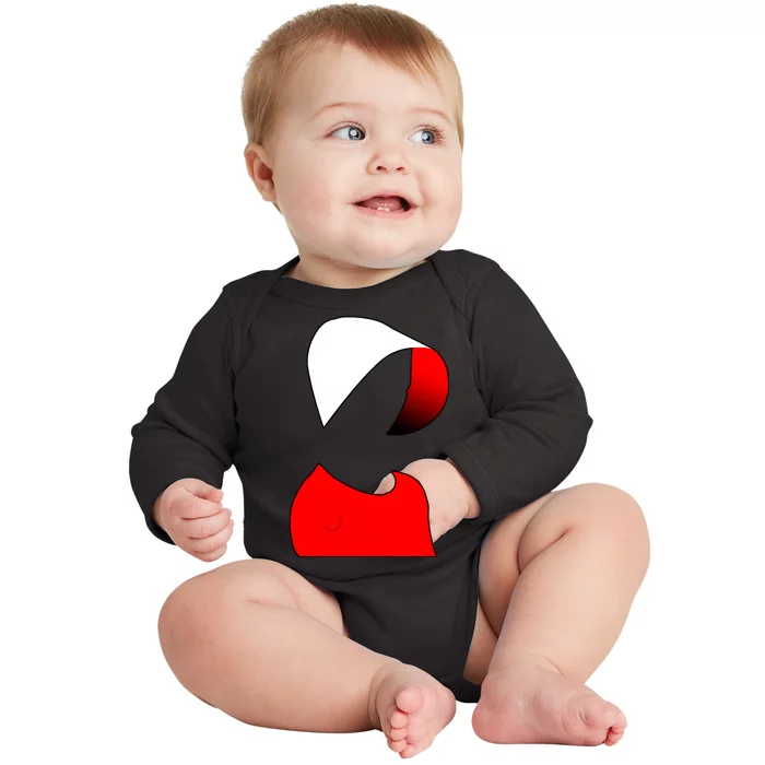 Handmaids Person Portrait Baby Long Sleeve Bodysuit