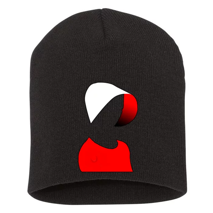 Handmaids Person Portrait Short Acrylic Beanie