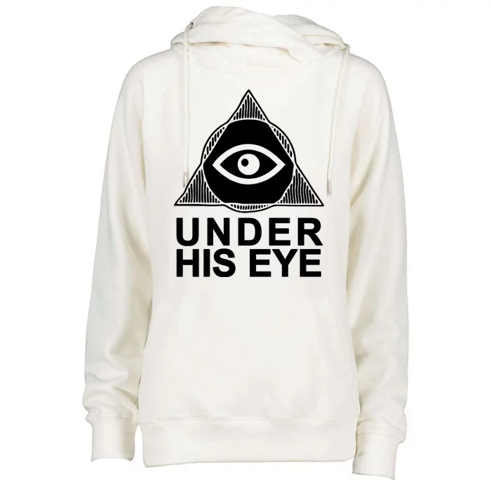 Handmaids Tale Under His Eye Womens Funnel Neck Pullover Hood