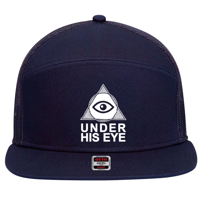 Handmaids Tale Under His Eye 7 Panel Mesh Trucker Snapback Hat