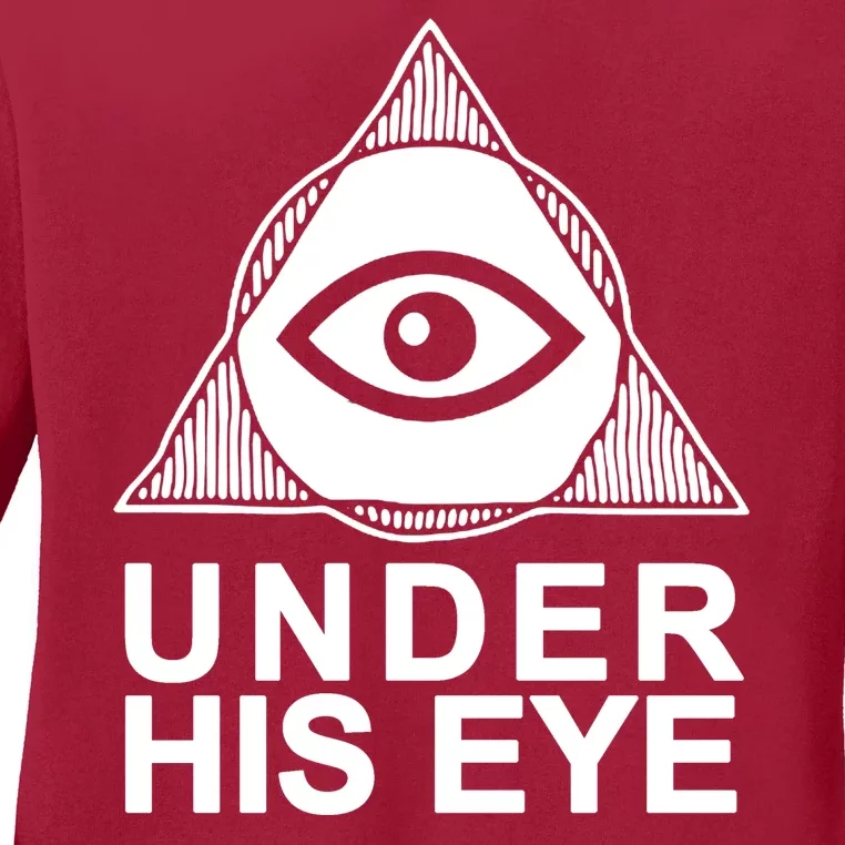 Handmaids Tale Under His Eye Ladies Long Sleeve Shirt