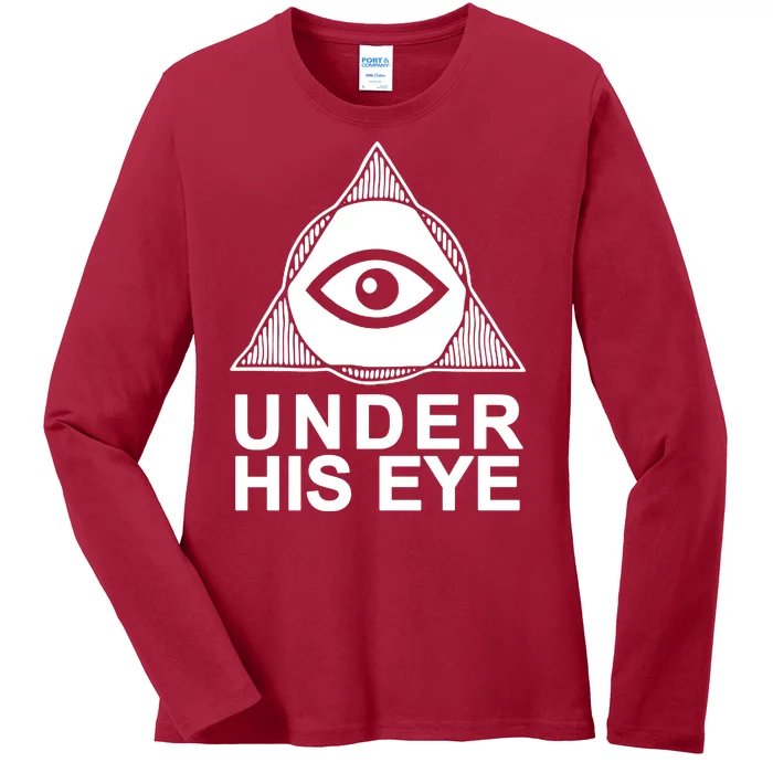 Handmaids Tale Under His Eye Ladies Long Sleeve Shirt