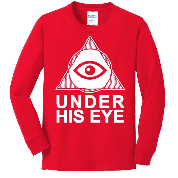 Handmaids Tale Under His Eye Kids Long Sleeve Shirt