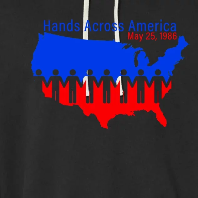 Hands Across America Garment-Dyed Fleece Hoodie