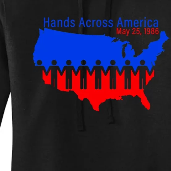 Hands Across America Women's Pullover Hoodie