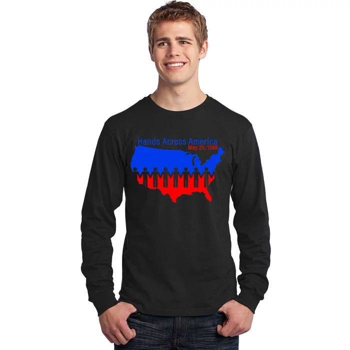 Hands Across America Tall Long Sleeve T-Shirt