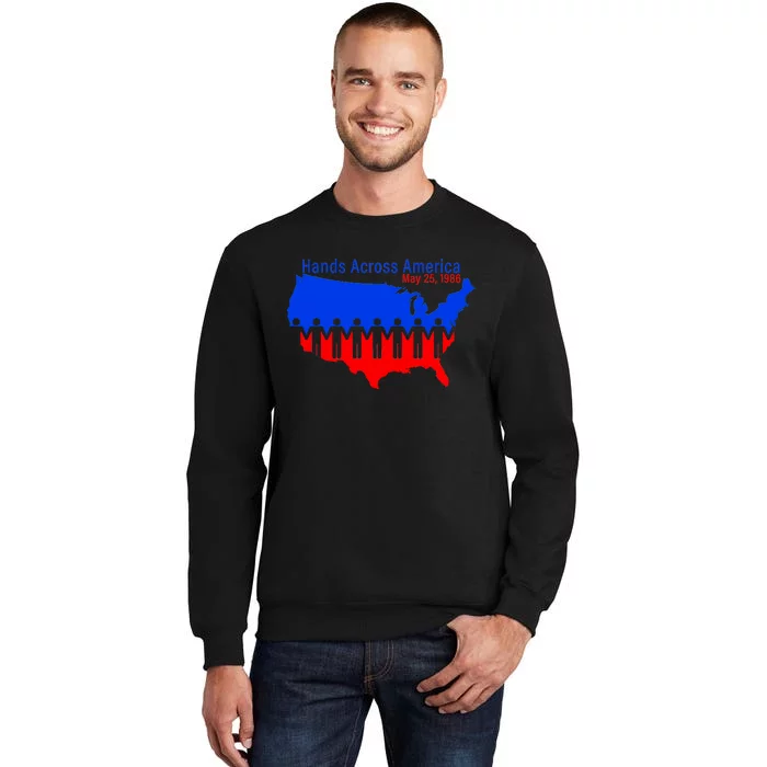 Hands Across America Tall Sweatshirt