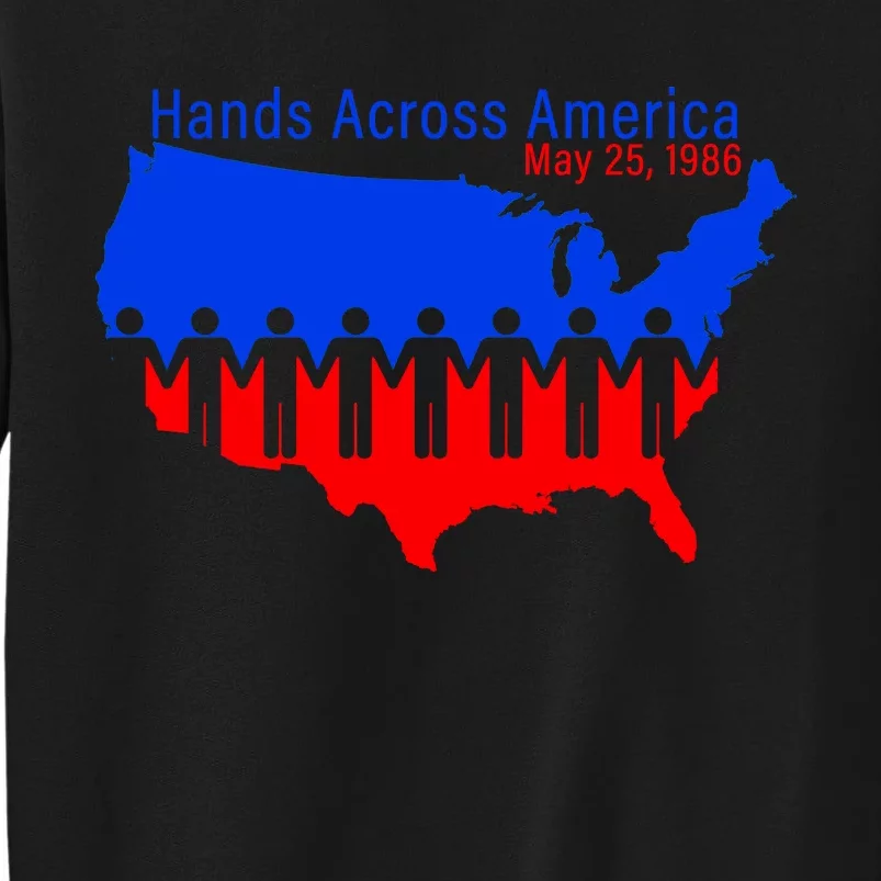 Hands Across America Tall Sweatshirt