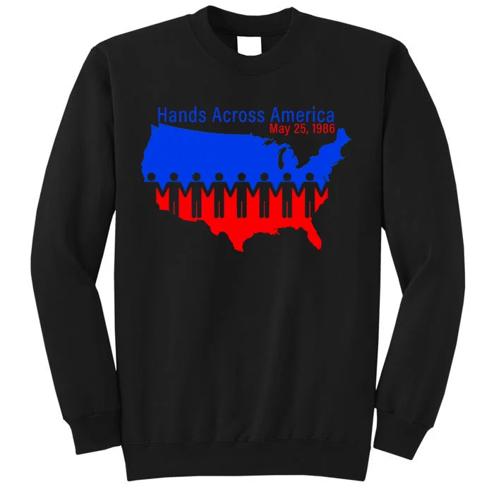 Hands Across America Tall Sweatshirt