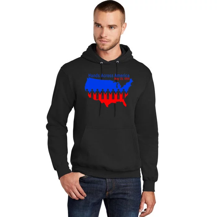 Hands Across America Tall Hoodie