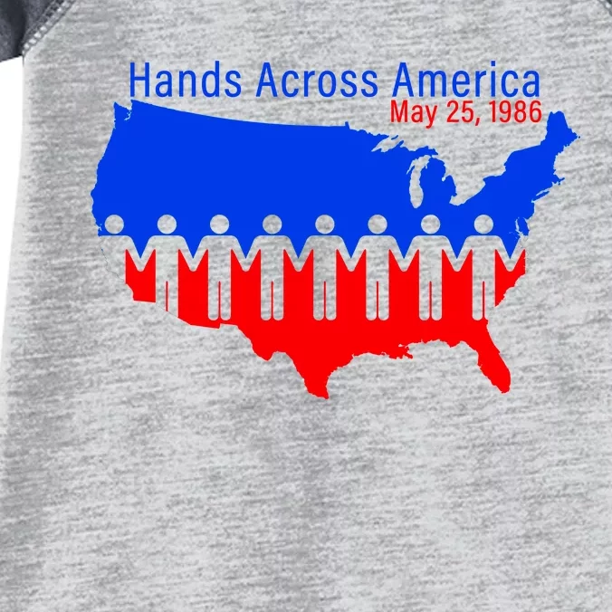 Hands Across America Infant Baby Jersey Bodysuit