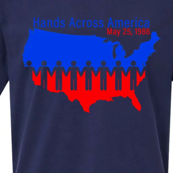 Hands Across America Sueded Cloud Jersey T-Shirt