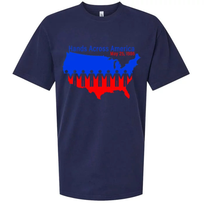 Hands Across America Sueded Cloud Jersey T-Shirt