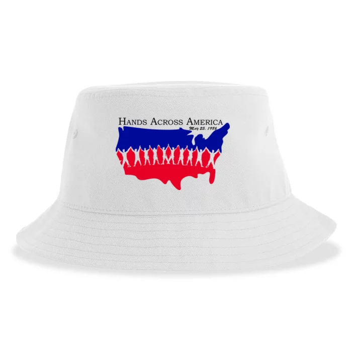 Hands Across America Stand Together Sustainable Bucket Hat