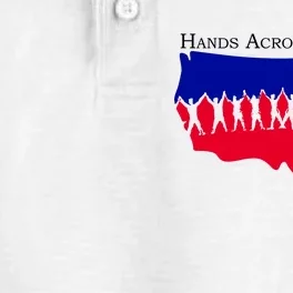 Hands Across America Stand Together Dry Zone Grid Performance Polo