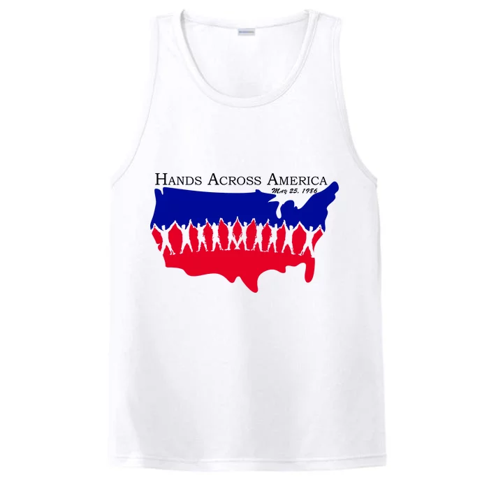 Hands Across America Stand Together Performance Tank