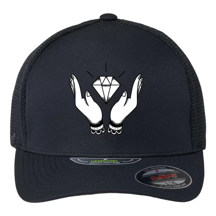 Hands Diamond Flexfit Unipanel Trucker Cap