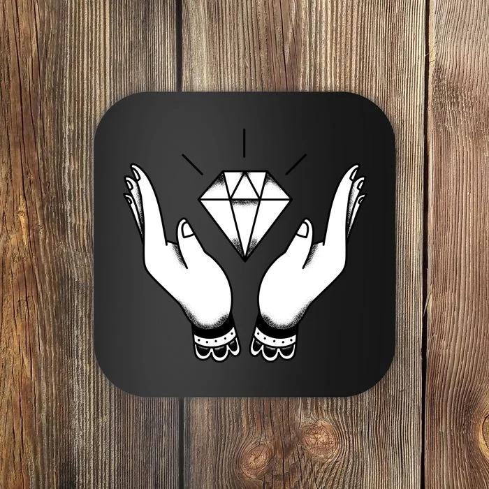 Hands Diamond Coaster