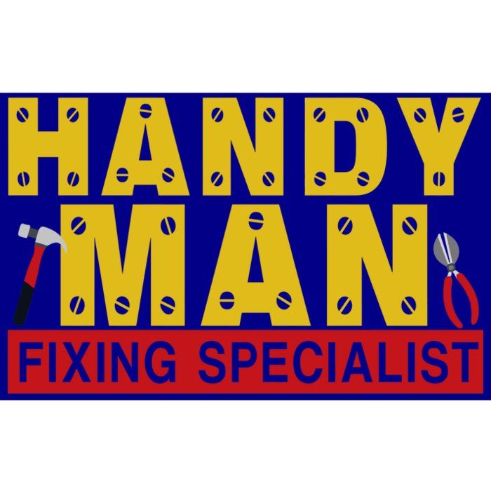 Handy Man Fixing Specialist Bumper Sticker