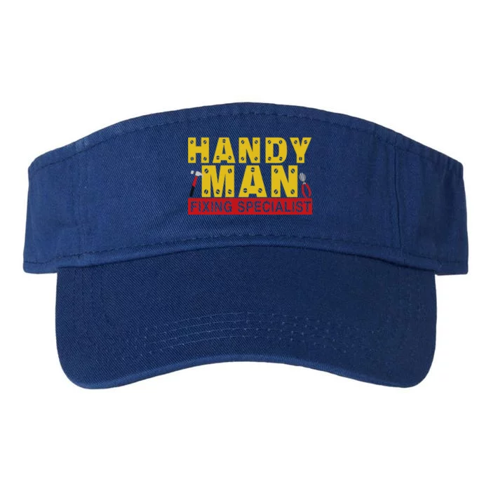 Handy Man Fixing Specialist Valucap Bio-Washed Visor