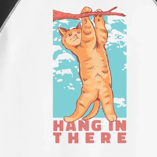 Hang In There Cat Toddler Fine Jersey T-Shirt