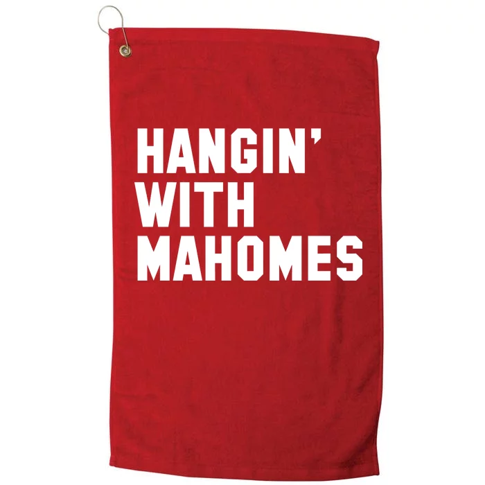 Hangin' With Mahomes Platinum Collection Golf Towel