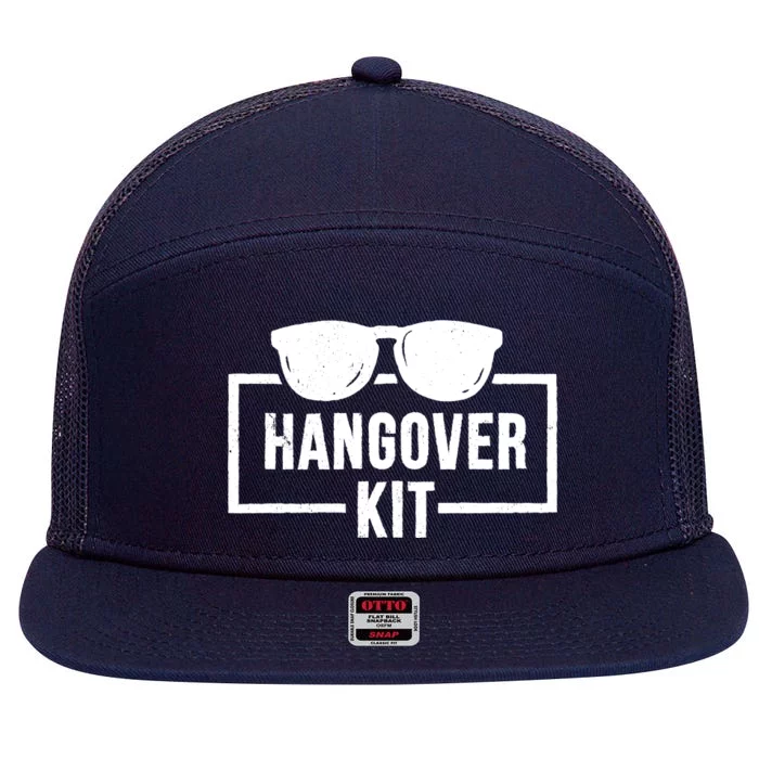 Hangover Kit 7 Panel Mesh Trucker Snapback Hat