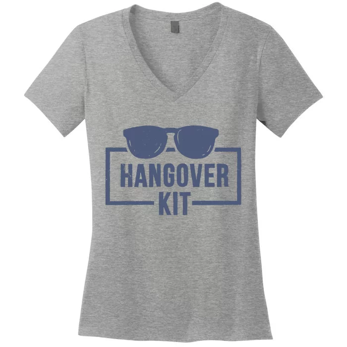 Hangover Kit Women's V-Neck T-Shirt