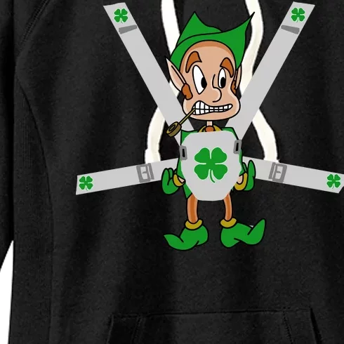 Hangover Leprechaun Irish Baby Women's Fleece Hoodie