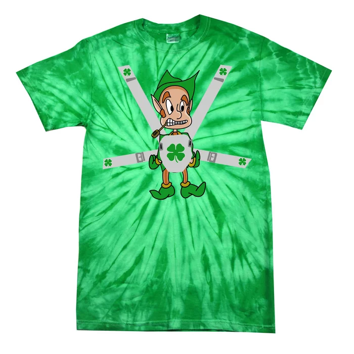 Hangover Leprechaun Irish Baby Tie-Dye T-Shirt