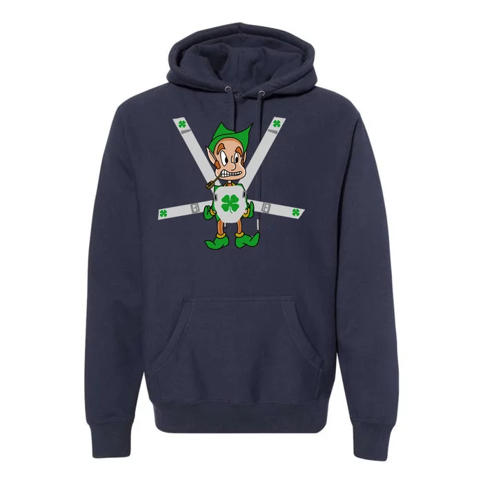 Hangover Leprechaun Irish Baby Premium Hoodie