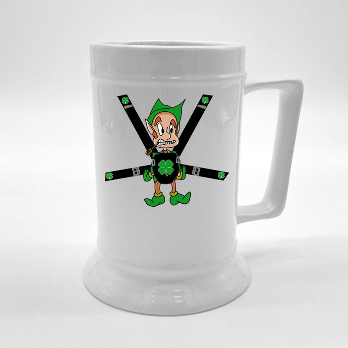 Hangover Leprechaun Irish Baby Front & Back Beer Stein