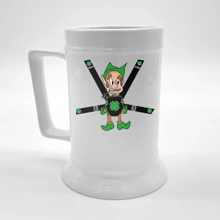 Hangover Leprechaun Irish Baby Front & Back Beer Stein