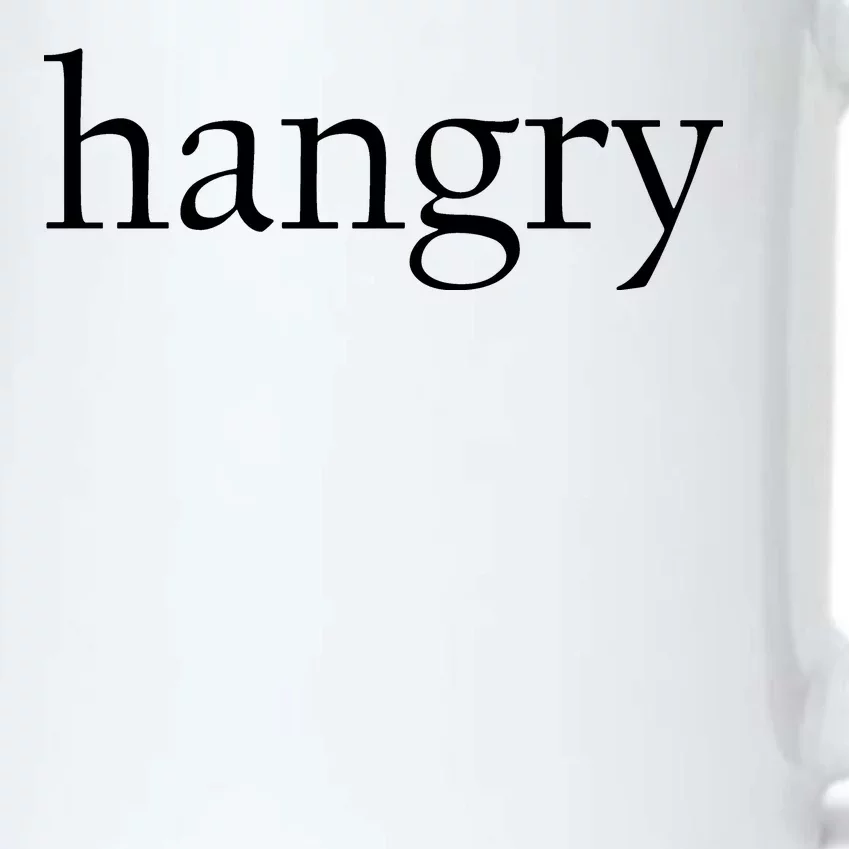 Hangry Classy Logo Black Color Changing Mug