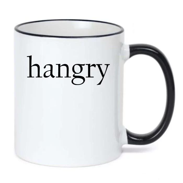 Hangry Classy Logo Black Color Changing Mug