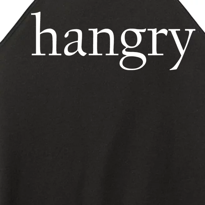 Hangry Classy Logo Women’s Perfect Tri Rocker Tank