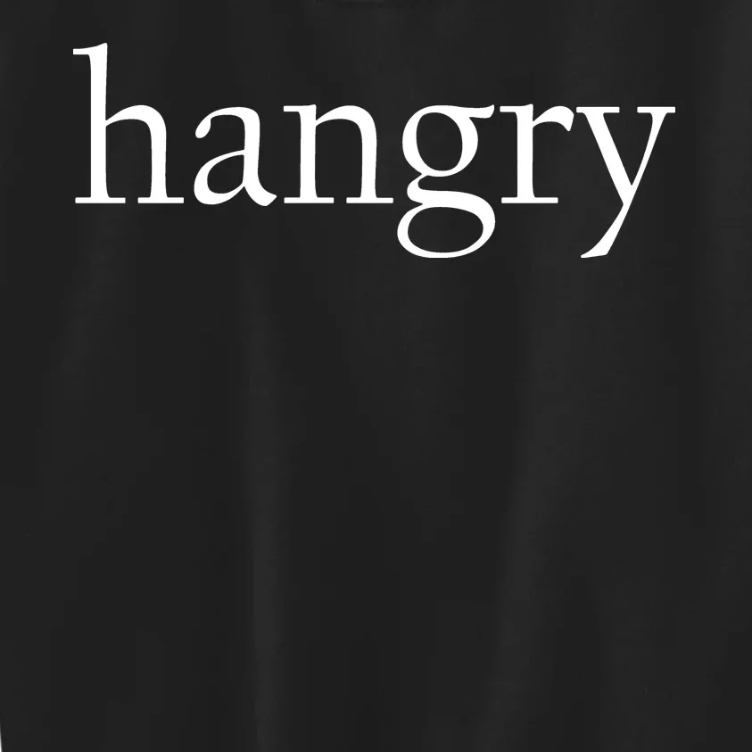 Hangry Classy Logo Kids Sweatshirt