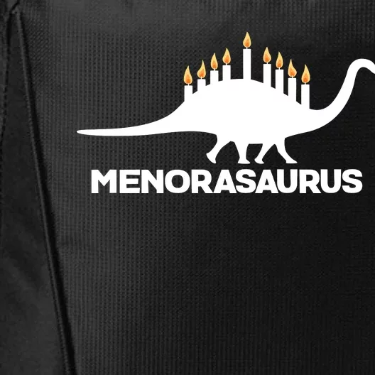 Hanukkah Menorah Dinosaur City Backpack